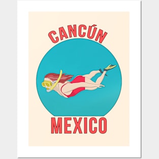 Cancun Mexico Posters and Art